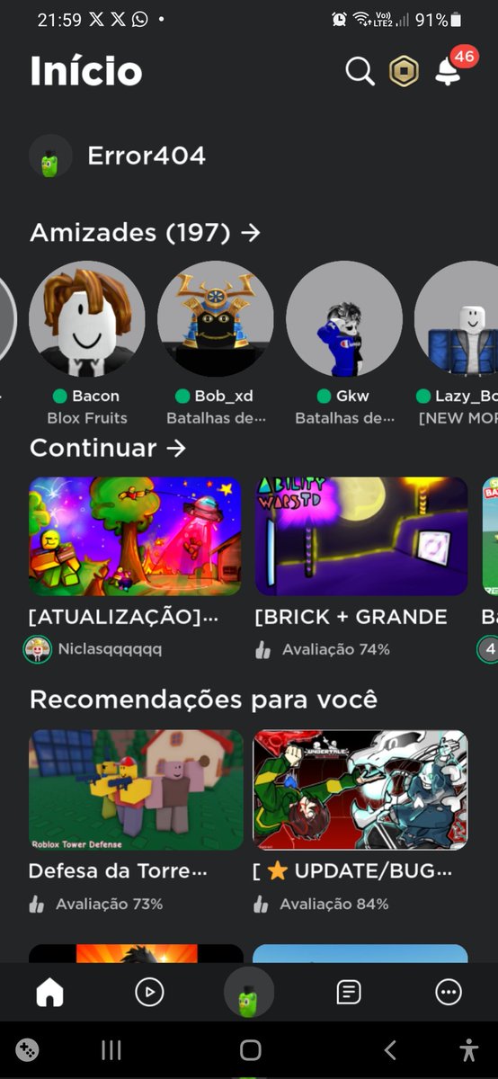 Guizinkk's tweet photo. O roblox de vocês tbm tá assim? https://t.co/6O9qaSMhrR