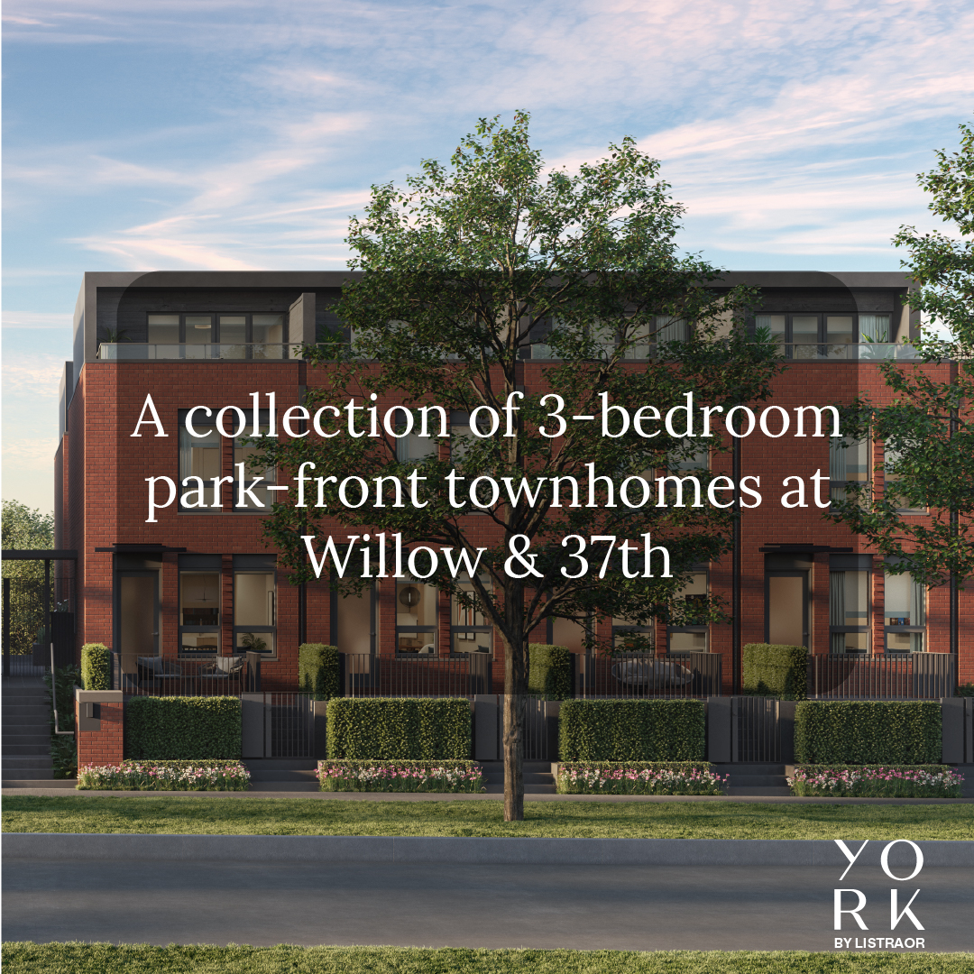 Listraor's tweet photo. Phase 2 of York is now selling! ⁠Be a part of this unique family-centric development located at Willow &amp; 37th. ⁠Book your private appointment at York’s Sales Gallery for more info.

#Listraorhomes #vancityrealestate #yvrrealtors #yvrre #vancouverdevelopment #vancouverpresales https://t.co/eluQHNZ1wQ