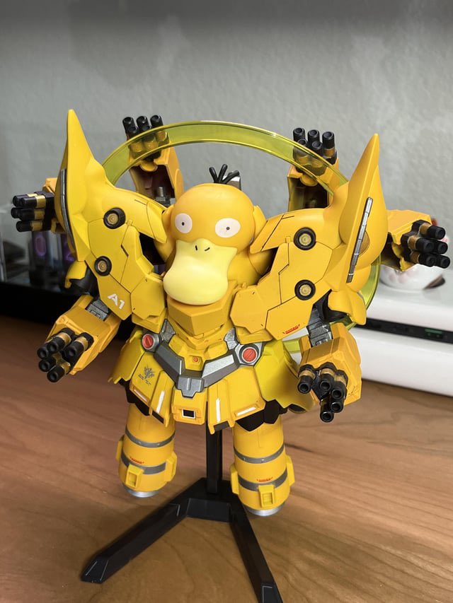 GundamBro's tweet photo. Psyduck.

By jiajianfa (Reddit)

#Pokemon #Psyduck #Gundam #Gunpla https://t.co/cCP64JTXmM