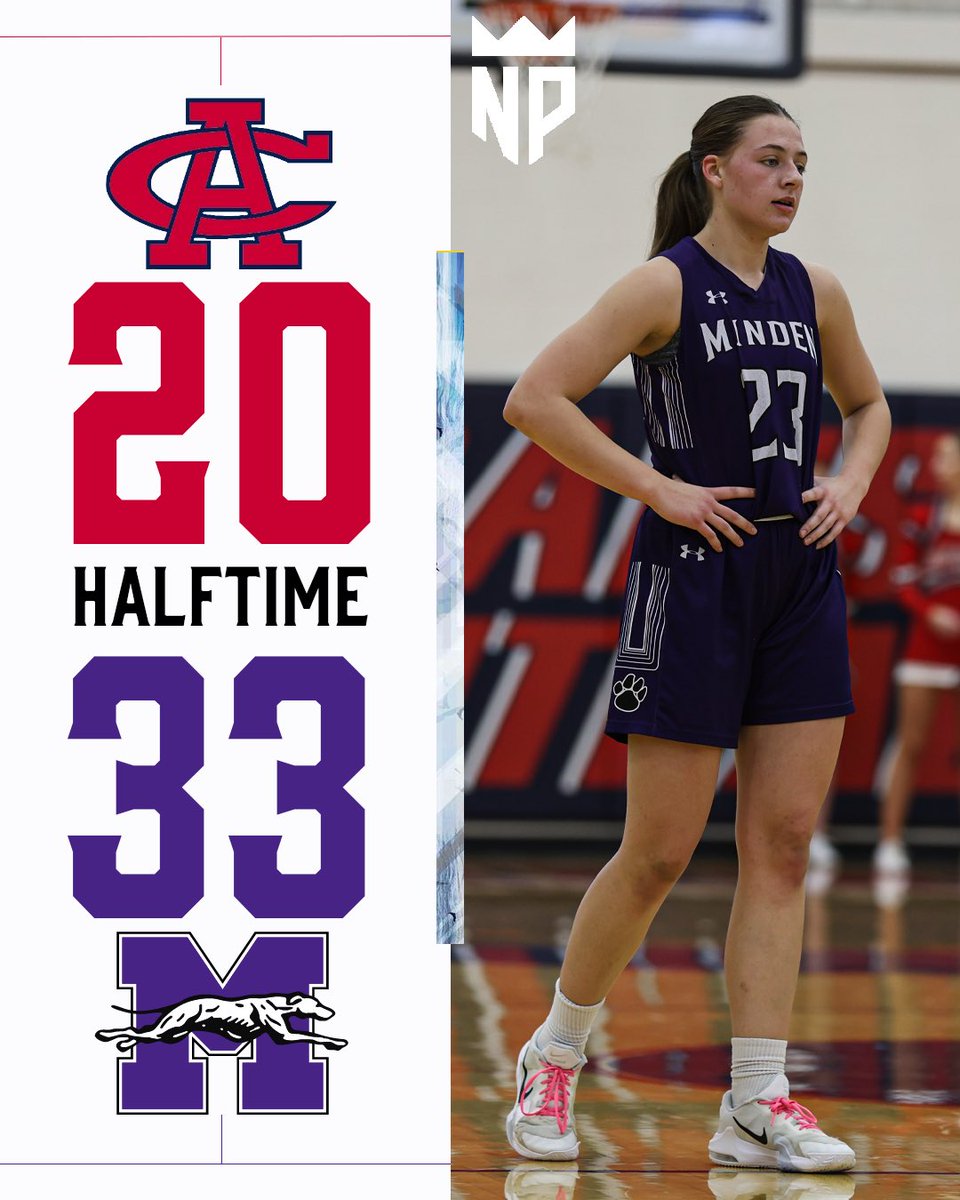 Halftime Score Whippets dominated the offensive glass for several second chance scores along with fast breaks from full-court pressure defense. Kinsie Land and Mattie Kamery are leading the way, finding many looks inside🔥 #WhosTheNXTPRO