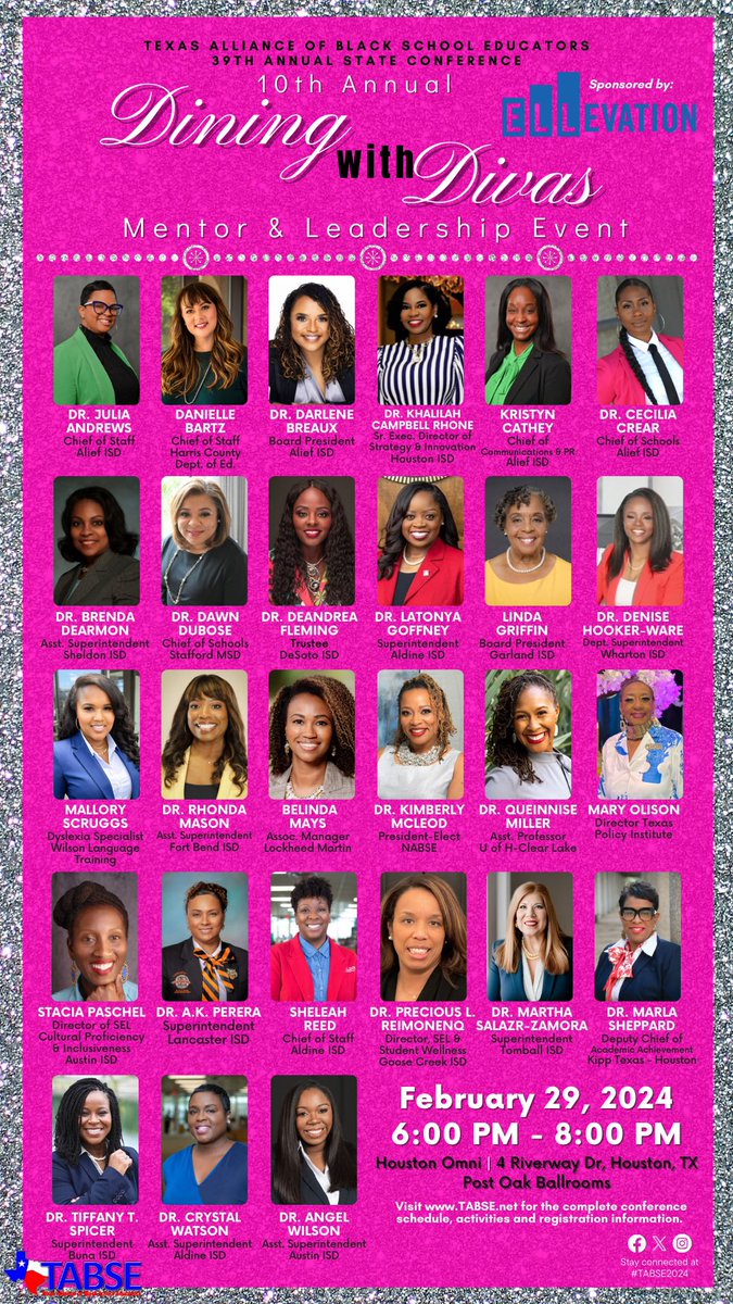 TABSE Dining With Divas tweet media