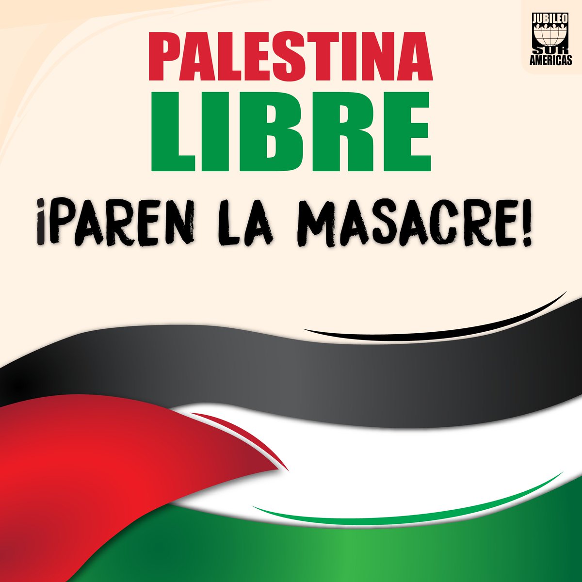 JubileoSurA's tweet photo. 🇵🇸Más de 30.000 personas asesinadas en el Genocidio contra Gaza, entre ellos 11.500 niños y niñas.

👉🏾No podemos aceptar más tortura y muerte.

👉🏾No podemos aceptar tal deshumanización.

✊🏽La deuda es con el pueblo palestino. https://t.co/Mdwu88X6sn