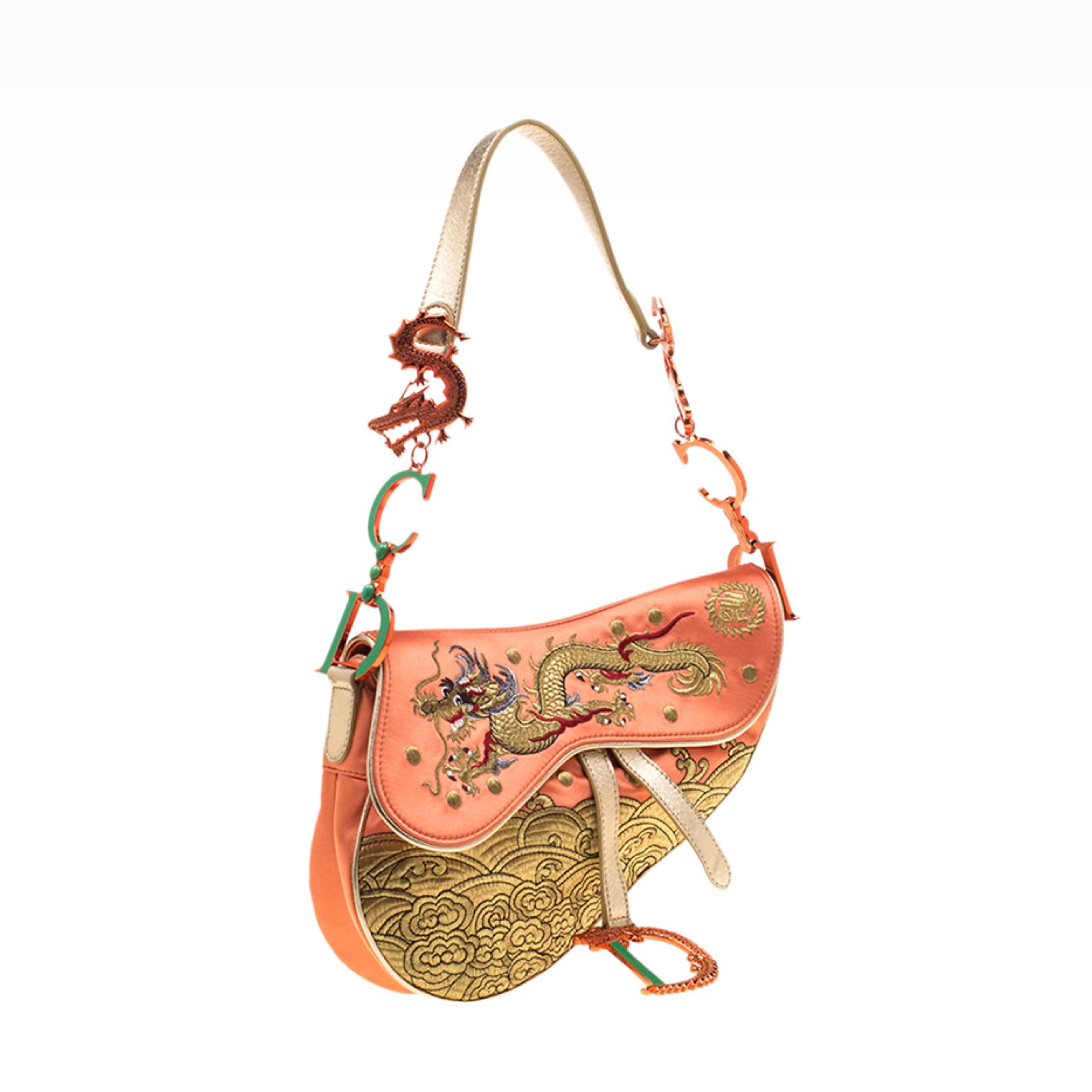 Dior limited edition saddle bag online