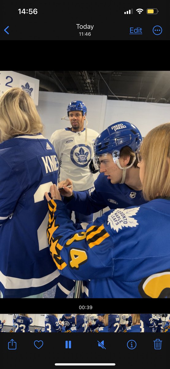 kxtiewxller's tweet photo. some highlights from an absolutely unforgettable weekend. @MapleLeafs thankyou 🫶🏻💙 #LeafsForever #NHLAllStar https://t.co/ZFjLyB9EgJ