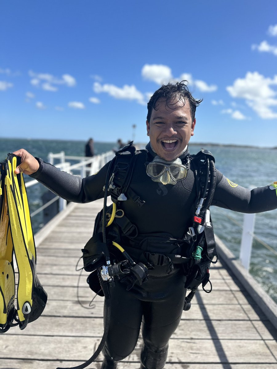 Australia Awards Fellows in the field! Maritime Archaeology, Digital Archaeology and Scientific Diver training in Mt Dutton, Bay South Australia 🇦🇺 @AustraliaAwards @Flinders