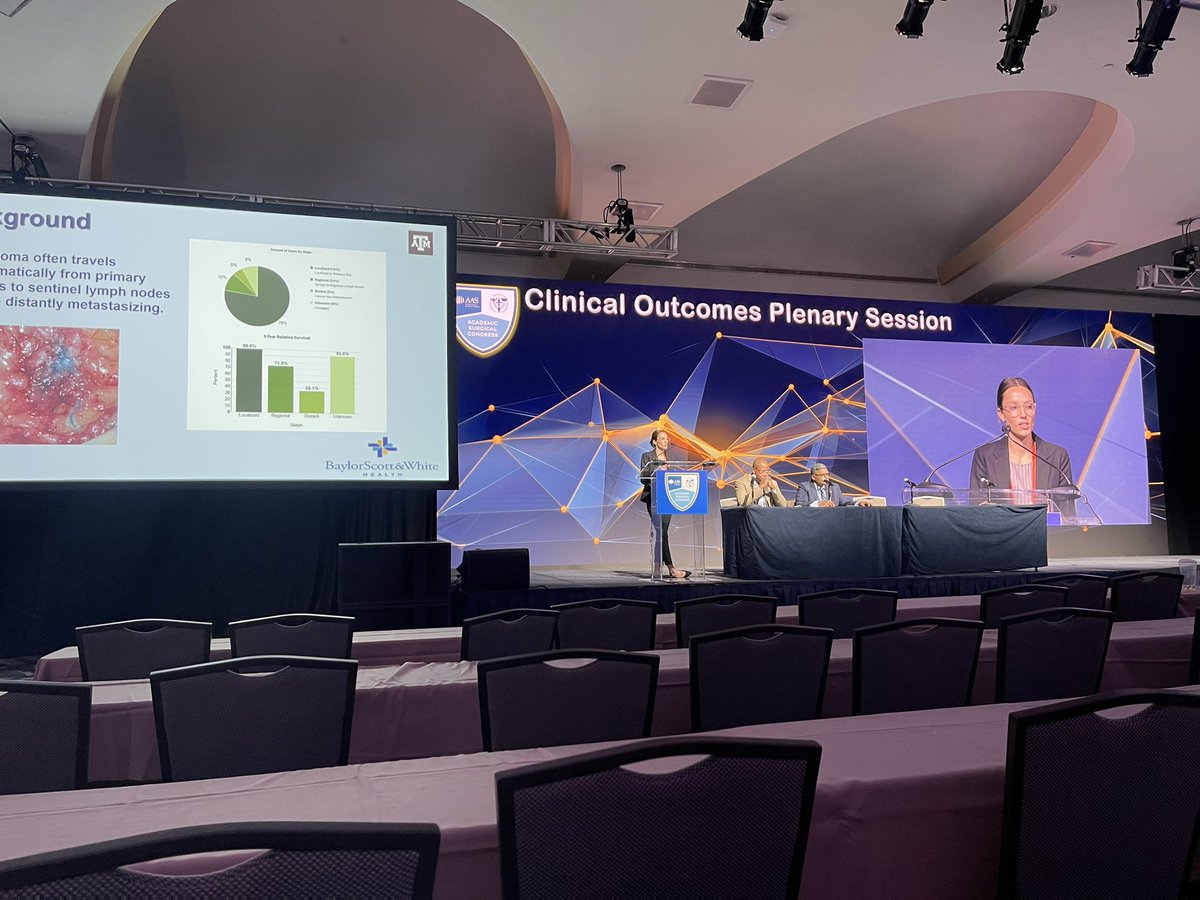 Catherine Davis, MD (@cdavismd) on Twitter photo Congratulations to our ROCKSTAR MS3 <a href="/MasenRagsdale/">Masen Ragsdale</a> for taking this multi institutional study in melanoma from data collection all the way to a plenary session presentation today at #ASC2024 - future Surgical Oncologist already in the making <a href="/bswhealth/">Baylor Scott & White Health</a> <a href="/TAMU/">Texas A&M University</a> Congratulations to our ROCKSTAR MS3 <a href="/MasenRagsdale/">Masen Ragsdale</a> for taking this multi institutional study in melanoma from data collection all the way to a plenary session presentation today at #ASC2024 - future Surgical Oncologist already in the making <a href="/bswhealth/">Baylor Scott & White Health</a> <a href="/TAMU/">Texas A&M University</a>