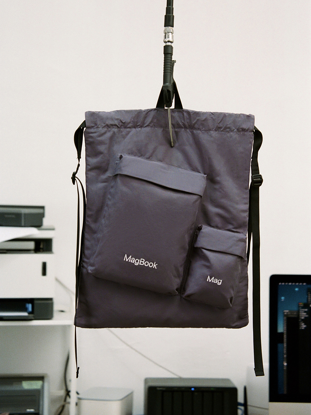 same paper】magbook backpac バッグ samepaper Laptop Backpack Black