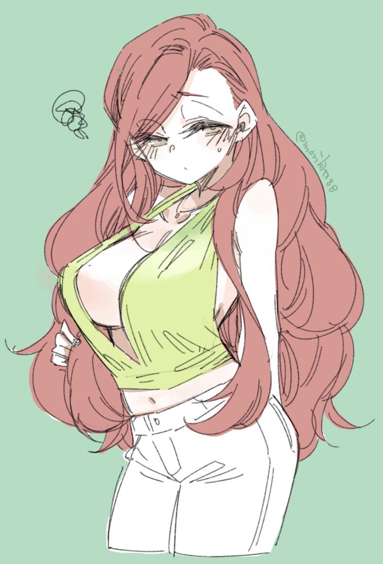 お胸描きたいとき要員、蜜杞ちゃん(いい迷惑) #ちびっこちゃん朝活 