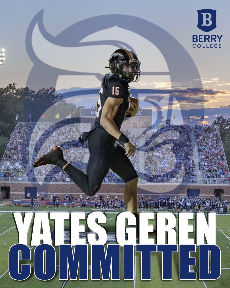 COMMITTED! #WEALLROW @BCCoachK @BerryFootball