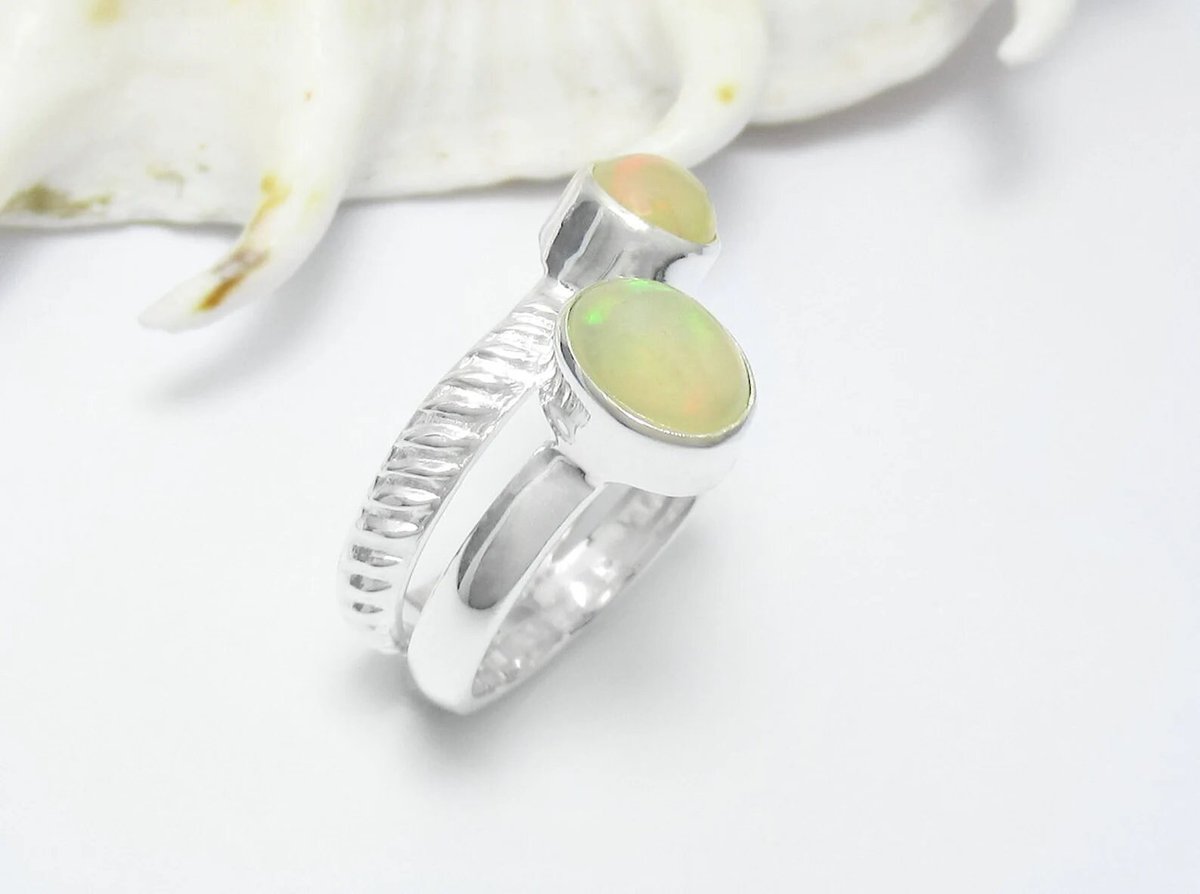 925 Sterling Silver Ethiopian Opal Gemstone Ring
etsy.com/au/listing/159…
#jewellery #jewelry #handmade #handcrafted #womensgift #giftidea #shoplocal #gift #bohochic #giftsforher #boho #jewelrylover #silversmith #byronbay #QLD #shopsmall #silver #gifts #etsyAU #picoftheday #USA