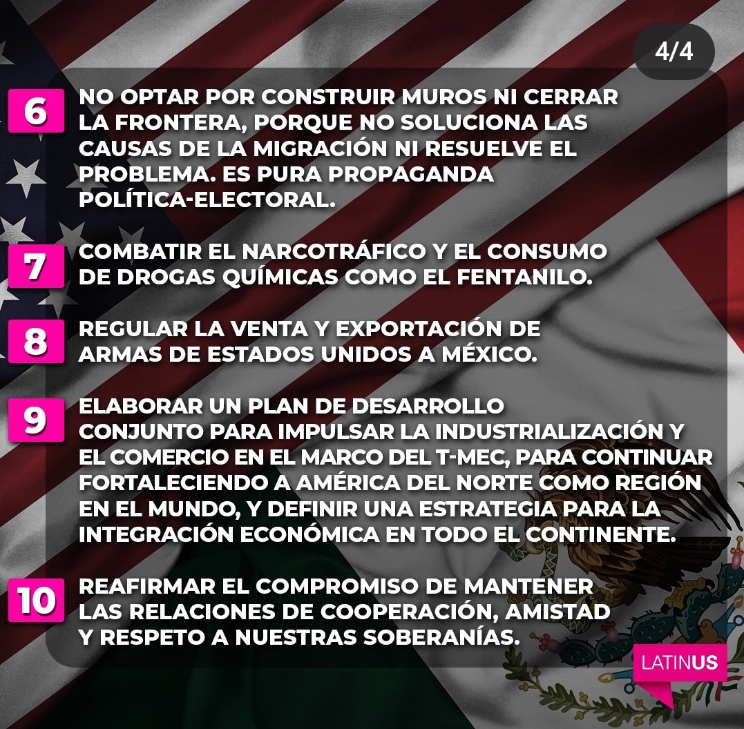 Ahora Resulta que el #NarcoPresidenteAMLO le dice a @POTUS y al #USGoverment que hacer con su país!! Pobre Viejito P€nd€Jo!! 😂 De lo Que Uno se Va Enterando!! Gracias @latinus_us