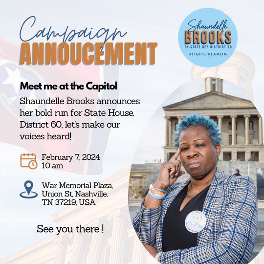Natrixdreammom's tweet photo. Hey Guys! As you know for the past six years I have been actively working in the community for gun violence prevention. My journey through community activism has brought me to a pivotal point where I feel that it’s time to make some concrete changes here in Tennessee. Sooo … https://t.co/7KvlnYfBPs