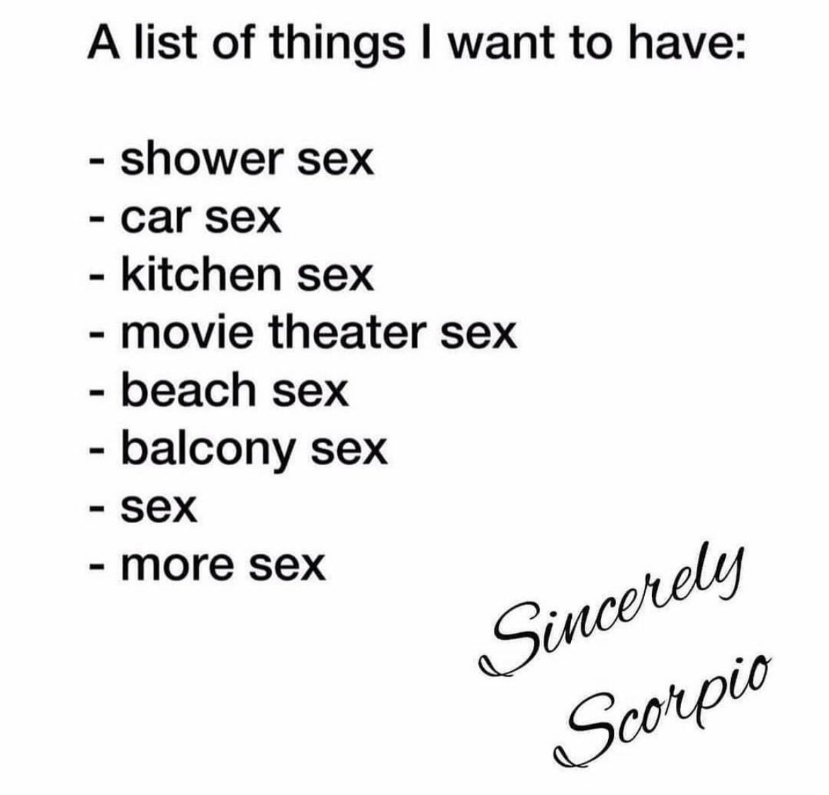 Scorpio’s a lil freaky #scorpiolover you agree ? 🦂