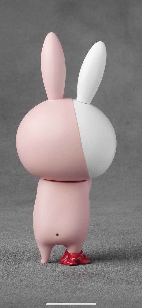 ゾンビバニー 塗装済み #ソフビ として鋭意制作中！ 手に持った時の