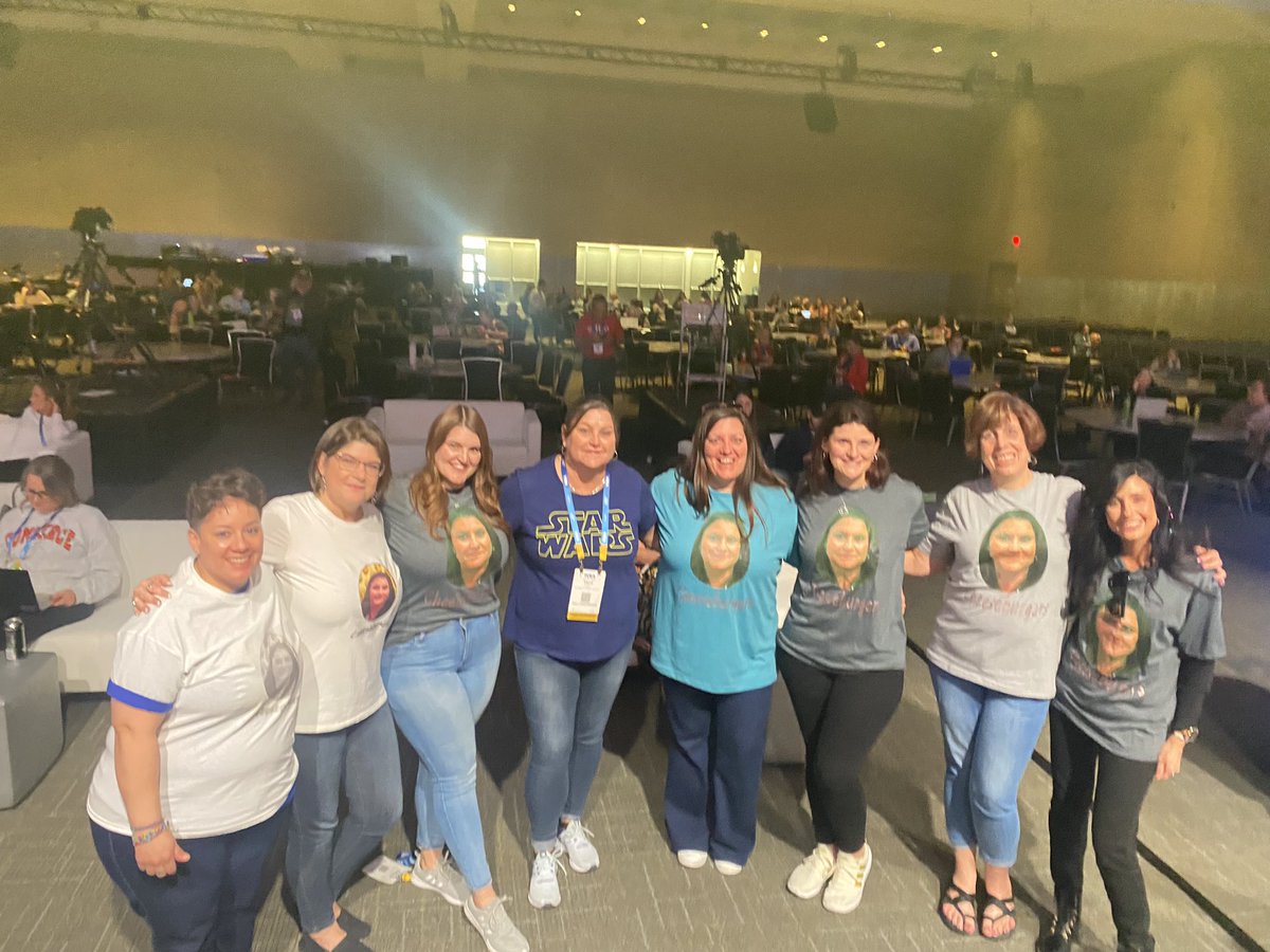 Tech_Meier's tweet image. Fun time at TCEA’24. These amazing Ed techs came to support our presentation.