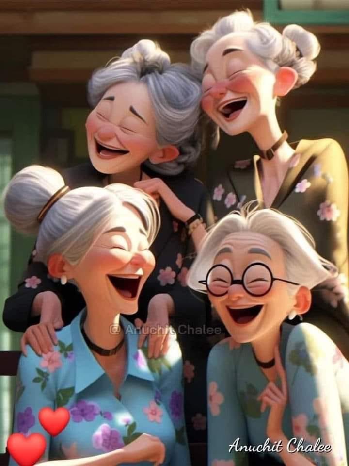 teresaf12276437's tweet photo. LA REUNIÓN

Una señora "muy mayor", le dice a su hijo 
-"Nene" (el nene tiene 62 años)
- Si mamá - le dice el Nene
- Quiero hacer una reunión con las chicas y me gustaría que me ayudes a organizarla.
- Como no mamá, quédate tranquila que yo arreglo todo.
- ¿Arreglar qué?-
- La fiesta mamá-
- ¡Ah si!! ya me había olvidado.

Esa tarde el hijo llama a la madre a la cocina y le muestra un papel pegado en la nevera que decía lo siguiente:
1. Servir café
2. Servir emparedados
3. Servir jugo
4. Servir pastelitos

- ¡Qué bueno!- dice la señora -ahora no tendré problemas, gracias "Nene".
Esa tarde llegaron las "chicas"...
Chichí, buena anfitriona, las acomoda en la sala, se excusa y va a la cocina y lee:
1. Servir café
Y entonces les lleva café a sus amigas, en una coqueta mesita.
Al rato de conversar Chichí, nerviosa, va a la cocina y lee otra vez:
1. Servir café
Y, les sirve más café... así cuatro veces.
Por fin las chicas se van.
Una de ellas le susurra a otra mientras salen del edificio:
- Tota, viste, que mala anfitriona es Chichi ¡ni un café nos dio!
Tota le responde:
- ¿Chichí? ¿de que Chichí me hablas?-
Esa noche el hijo de Chichí llega a la casa de su madre y se asombra, al ver que los emparedados, el jugo y los pastelitos están intactos. Le pregunta:
- ¿Mamá que pasó?-
Chichí le responde:
- Podrás creer que las desgraciadas ¡¡no vinieron!!

MORALEJA:
¡¡¡REUNÁMONOS PARA VERNOS, AHORA QUE TODAVÍA NOS RECONOCEMOS!!!!...
