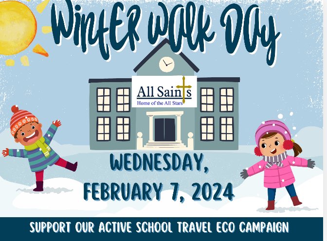 We look forward to kicking off Winter Walk Day @AllSaintsCE. Tomorrow, we embrace the winter weather; promote active living <a href="/ycdsb_AST/">YCDSB Active School Travel</a> &amp; support our AST Eco Campaign! Don't miss out on the fun &amp; prizes! <a href="/YCDSB/">York Catholic District School Board</a> <a href="/DomenicScuglia/">Domenic Scuglia -</a> ❄️ ✨💫🙌