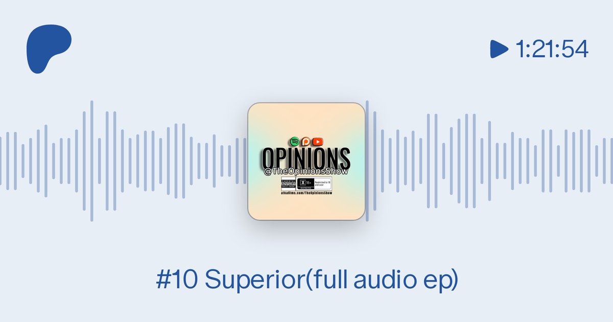 TheOpinionsShow's tweet image. the full video and audio SEASON ONE FINALE is now LIVE on Patreon.com/TheOpinionsShow

Or take a look at a video preview on youtube.com/@TheOpinionsSh…

SYNDER STARR-Co Host @CuddahySynder

EMILOR JAYNE-Artwork by @EmilorJayne

ATTILA @actorAttila

@AtkaFilms @TheOpinionsShow