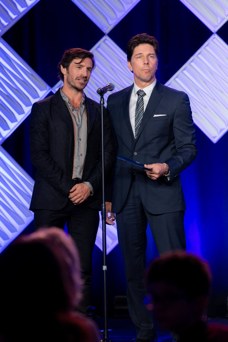 CHPRTeam's tweet photo. @eoincmacken stepped out to support to the nomination of his show, NBC's #LaBrea, as well as present at the #SaturnAwards over the weekend. https://t.co/wpJOunEmda