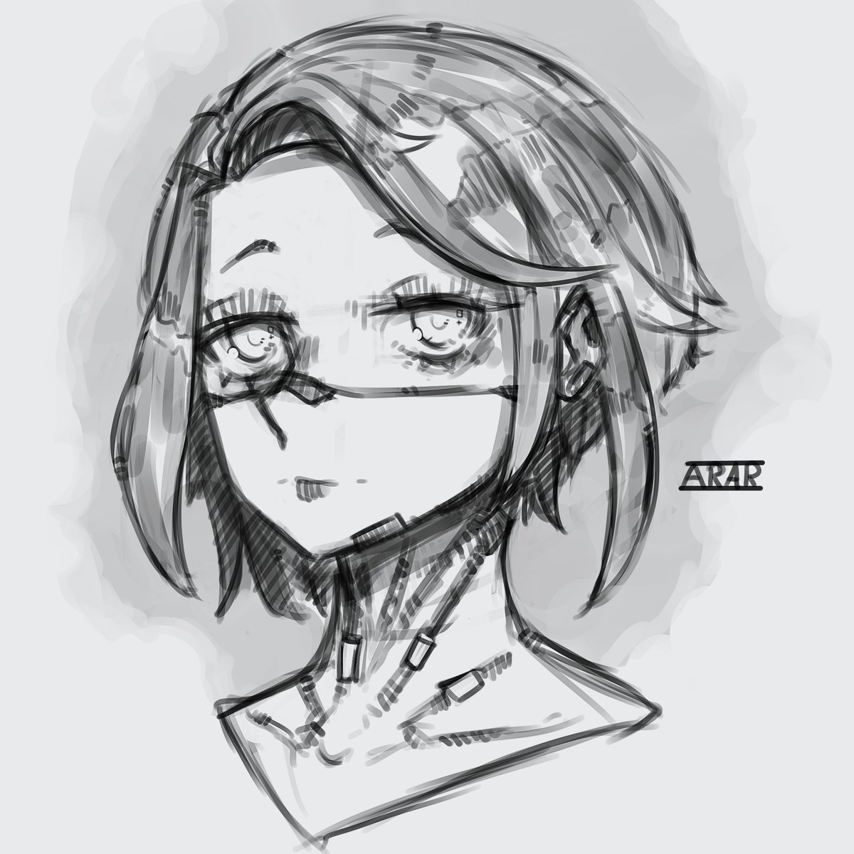 The ARAR tired deadpan face speaks to me...

#signalis #signalisfanart