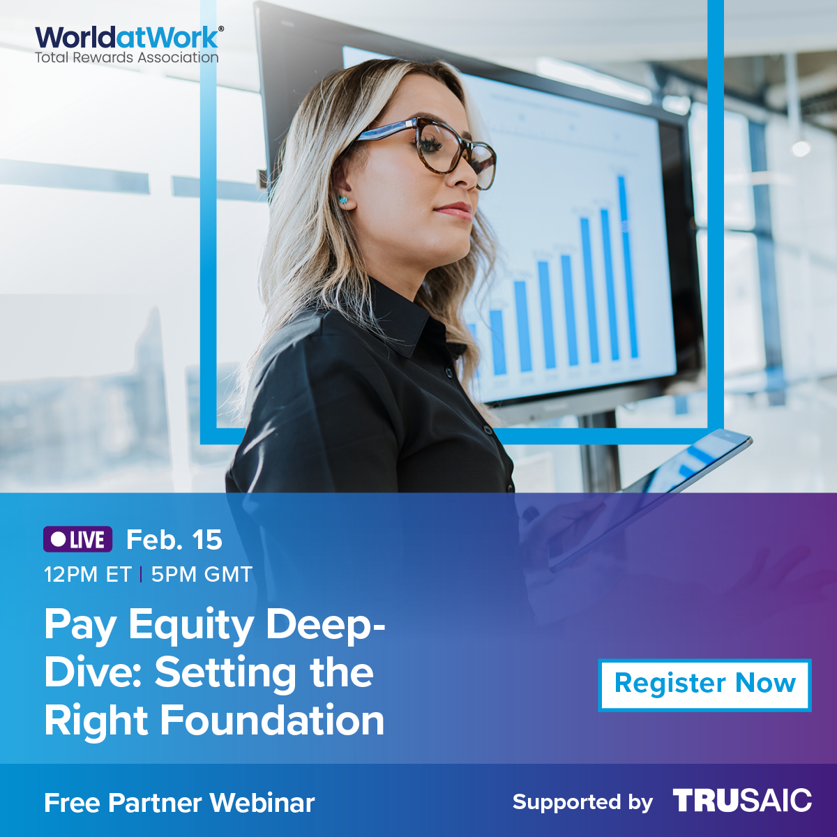 Unlock the secrets to effective #payequity in this exclusive @trusaic #webinar. Learn from the best, set the proper foundation, and lead your organization to success. Sign up now: bit.ly/3OeA6rk #HRInnovation #PayEquityMatters