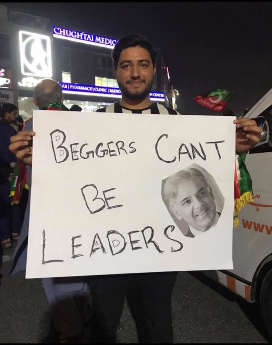 SyedHas03896383's tweet photo. Beggers can’t be Leaders 😂@CMShehbaz😂
❤️ @ImranKhanPTI @ImranRiazKhan @Naya__Pakistan_  @PTIofficial #Election2024 #ElectionDay #ImranFightingForPakistan #ImranKhan  #pti #Pakistan #PTI_Team https://t.co/Sv7C28FTBB