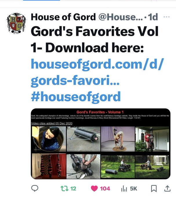 I&rsquo;m so honored to be included in gourd&rsquo;s favorites. He is a true artist and creator of all things fetish