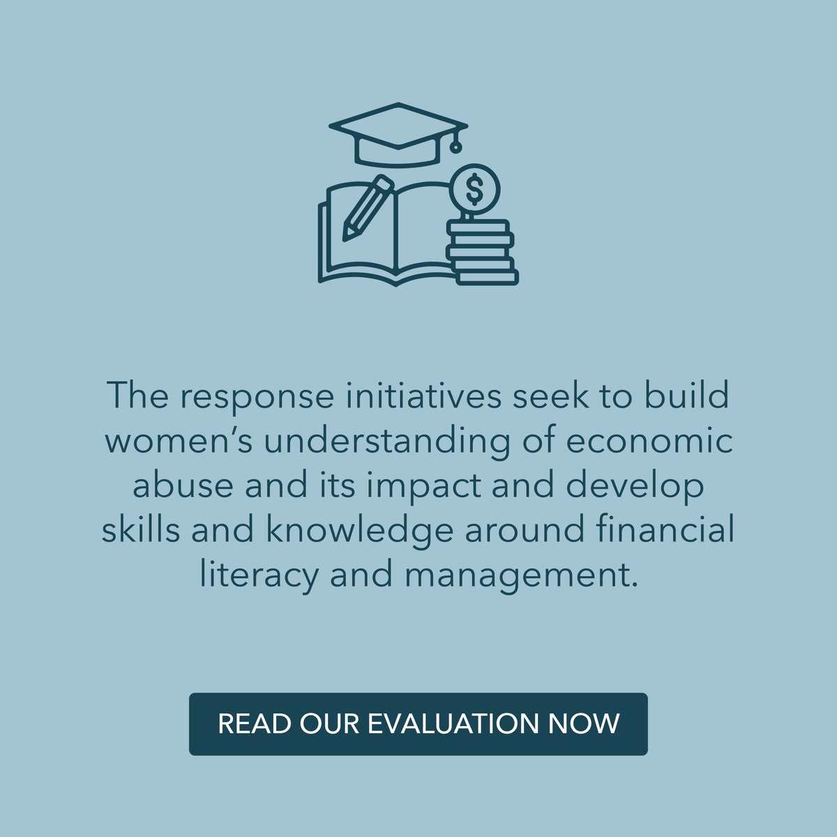 Curious about the impact of financial education on women experiencing intimate partner violence? Dive into our Evidence Portal to explore our latest evaluation of this intervention initiative. Read here: evidenceportal.au/evidence/finan…