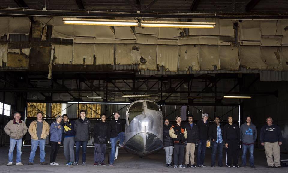 BuddyrooAv's tweet photo. In high school, I REALLY wanted to get my hands on an airplane. A few friends and I made it happen, an old man gave us his 1947 Republic RC-3 Seabee, s/n 958. We convinced the school district to insure it and the airport manager to let us use this hangar that was falling apart. https://t.co/h2IGF51Ce5