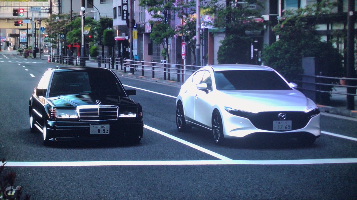 WassonDale's tweet image. 90s Mercedes hit different in Japan. #Mercedes190E #MercedesBenz190E #190E #Mercedes #MercedesBenz #Japan #GranTurismo