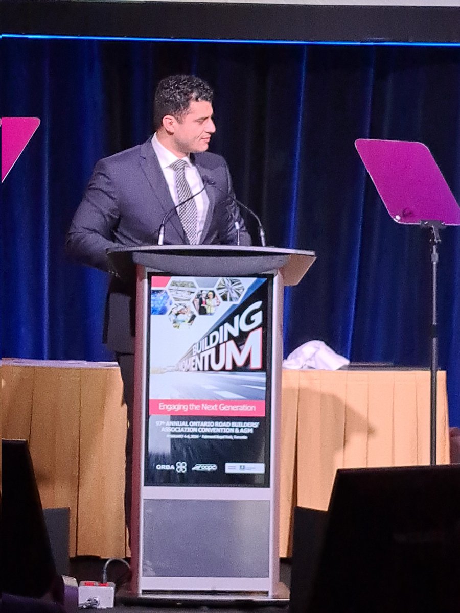 ORBA CEO, Walid Abou-Hamde gives closing remarks for the phenomenal 97th Annual ORBA Convention. Thank you to all of our delegates, presenters, sponsors and exhibitors! You made this the best event in the road building industry! #ORBACON #BuildingMomentum