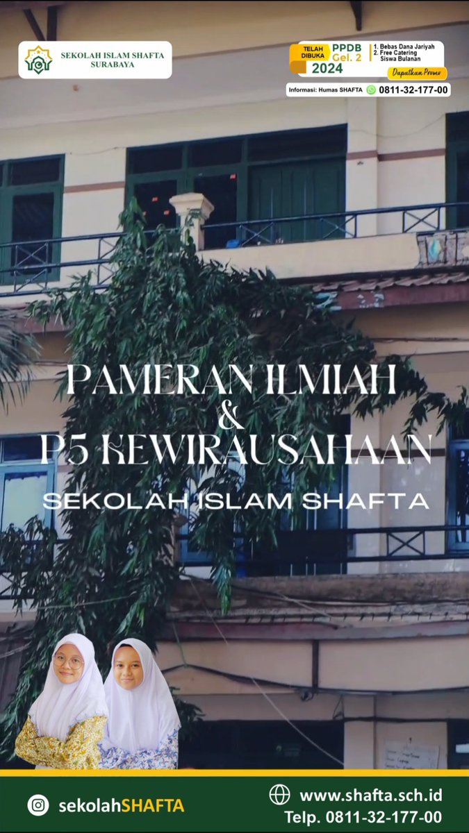 smaishafta's tweet photo. Pameran karya ilmiah kali ini merupakan cakupan dari IPS dg beragam topik yg diangkat menjadi sebuah karya tulis ilmiah serta ada juga Pameran P5 yakni produk hasil karya siswa-siswi SMA SHAFTA loh👏🏻
Yuk simak & tonton di link berikut yah👇🏻
https://t.co/HtT6XWjap2
#SMASHAFTA https://t.co/6x9pLQabmu