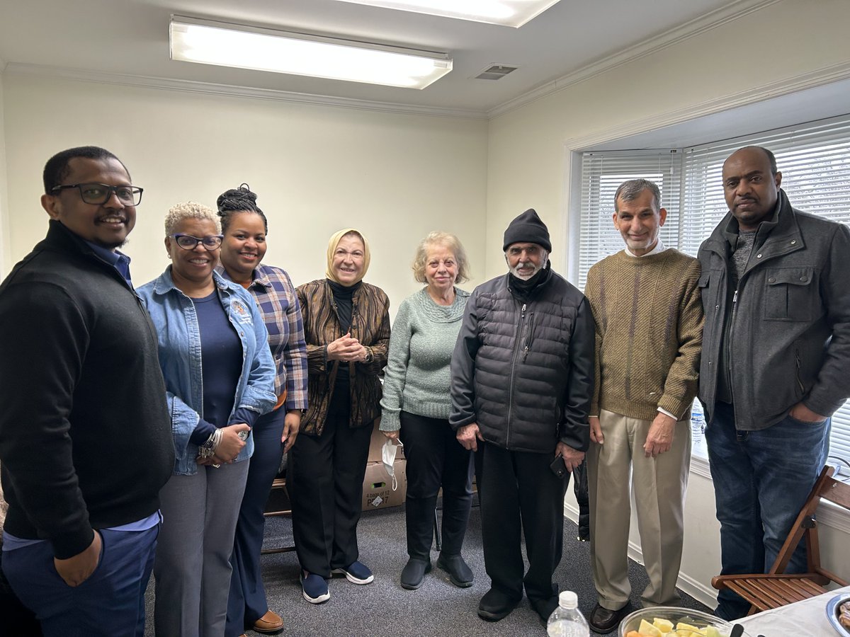 On Wednesday, January 31st, AMSS had the honor of hosting Dr. Patrice McGhee, Chief of Aging and Disability Services, and Dr. Kimberly Johnson, Director of Aging and Disability Services at the Department of Health and Human Services, at our Food Pantry.