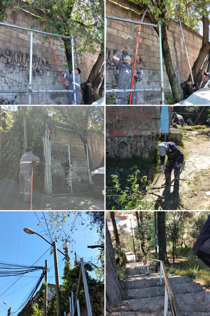 TSpartanos's tweet photo. La Brigada de Reacción Inmediata del Alcalde @AdrianRubalcava realizó poda para liberación de luminaria ubicada en calle San Miguel de la colonia Las maromas.
@gesquivelg @AlcCuajimalpa 
Seguimos atendiendo los reportes de la ciudadanía con #HechosNoPalabras #BRIARS https://t.co/DCtSnryId6
