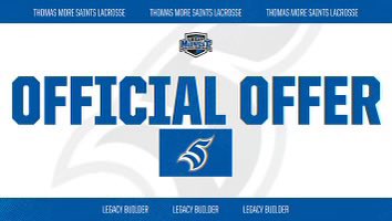 Blessed to be receiving my first official offer from <a href="/TMUMensLacrosse/">Thomas More Men’s Lacrosse</a> and Coach <a href="/SeanMcG413/">Sean McGinnis</a> !!!