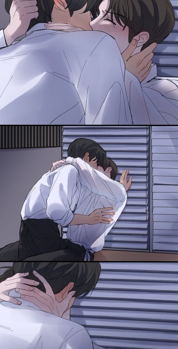 thousandsunsAO3's tweet photo. Mnsvng office au when https://t.co/EKkP3ZoCGY