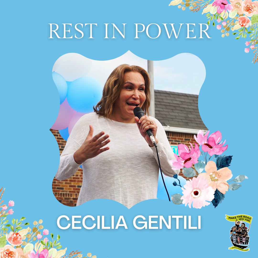 Make the Road NY 🦋 (@maketheroadny) on Twitter photo 💔We are heartbroken to learn about the passing of trans community leader <a href="/CeciliaGentili/">Cecilia Gentili</a>.
Cecilia was a trans and queer community organizer and actress who dedicated her life to creating spaces for healing and transformation... /1 💔We are heartbroken to learn about the passing of trans community leader <a href="/CeciliaGentili/">Cecilia Gentili</a>.
Cecilia was a trans and queer community organizer and actress who dedicated her life to creating spaces for healing and transformation... /1