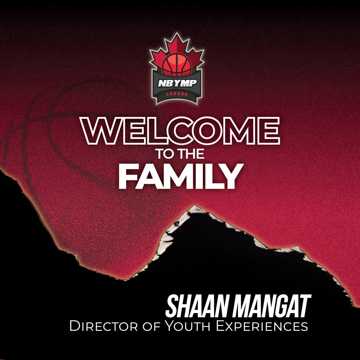 We are EXCITED to welcome Shaan Mangat to the NBYMP family as our Director of Youth Experiences! 🏀🇨🇦
