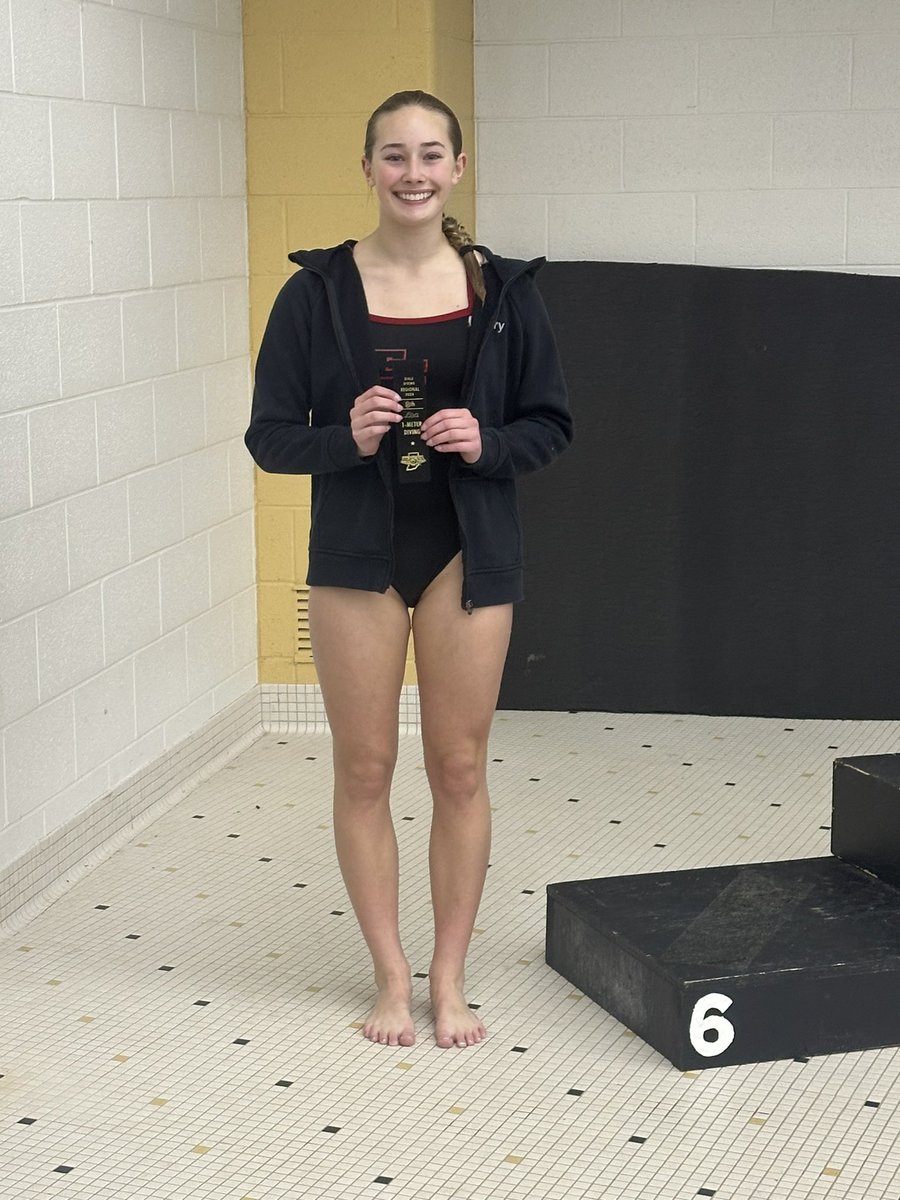 ECTrojanSports's tweet photo. Bree Cleary (Jr) punches her ticket to the state diving championship!  This will be her 2nd straight trip to the state diving competition!  

Well done Bree! https://t.co/hoe4rUZoT1