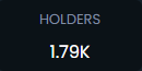 $SQUID Holders count keeps growing !

Welcome all new participants to our #SquidGame

Much more is ahead for $SQUID
Consolidation are needed in order for a chart to put the next gear ON !