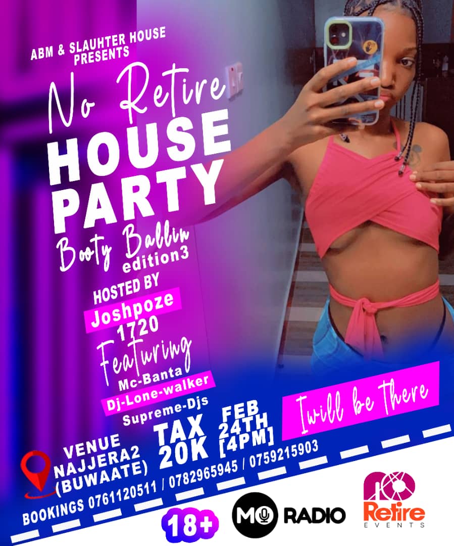 joshpoze1720's tweet photo. Just a fortnight and we jam together at the
#NORETIRE HOUSE PARTY BOOTY BALLIN EDITION 3
Get that ticket now at just 20k from https://t.co/ZSvOdvAken n it comes with transportation 🚘 (pick up point oryx lugogo)
be fun, be crazy,be silly 😜.
Thrones eddy Kenzo pogba mubs mufc https://t.co/NxFz0CRcvr