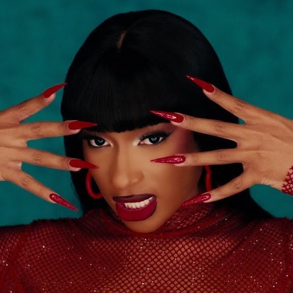 MeganStats's tweet photo. .@theestallion’s “HISS” is now the biggest #1 for a female rap solo song on the Billboard Hot 100 by charts points this decade, surpassing @NICKIMINAJ’s “Super Freaky Girl”. 

#1. “HISS” — +300 points 
#2. “Super Freaky Girl” — 285 points 
#3. “Up” — 256 points 
#4. “Paint The Town Red” — 237 points