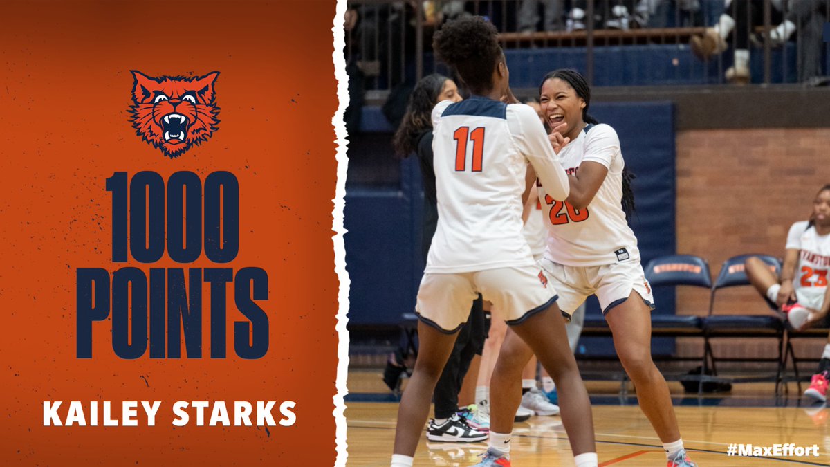 Congratulations again to Kailey Starks on reaching 1️⃣0️⃣0️⃣0️⃣ points in her career!!!
