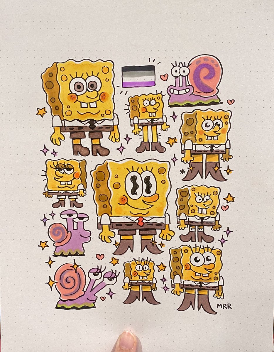 meganroseruiz's tweet photo. I drew SpongeBob from memory https://t.co/CUVgb72CI3