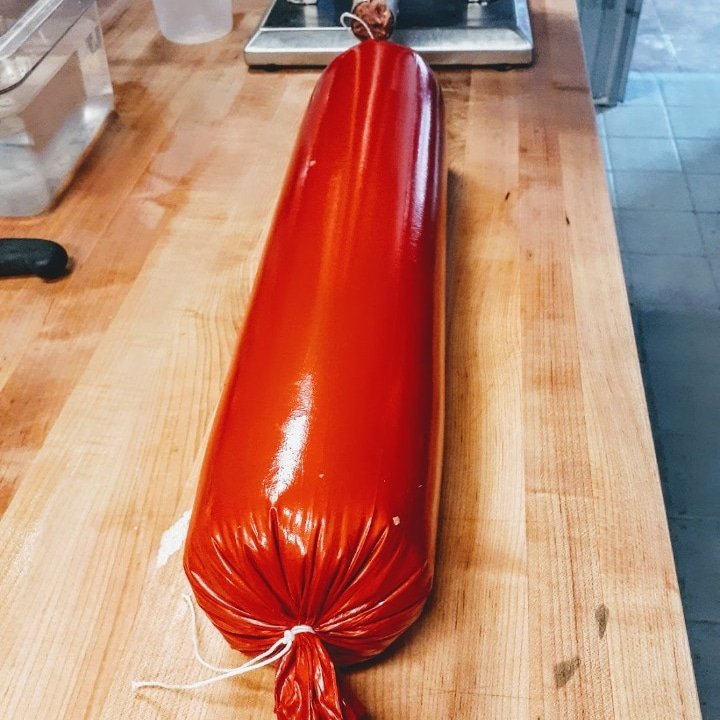 Smoked GOODIES this week my MEATHEADS. 
Thursday > Okie PRIME Beef Bologna 
Friday > Hawaiian shoyu pork belly 
Saturday > BEEF belly burnt ends 

Pull up!!!