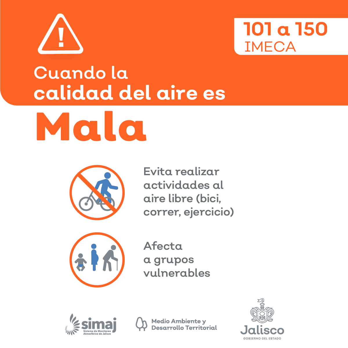 AireySaludAMG's tweet photo. mar. 08:00 p.m. En #AMG la #CalidadDelAire Promedio es : MALA, nivel máximo registrado 149 puntos IMECA en Las Pintas  Consulta Índice de calidad del aire en AMG : https://t.co/OFjeMndfo8 https://t.co/SHTvTwPg56