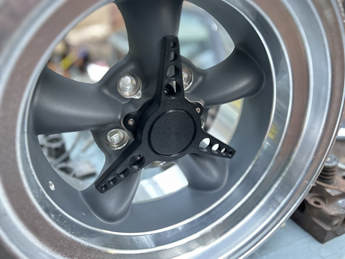 salmi_matt's tweet photo. I’ve started a 3D printed line of center caps. #wheels #hotrods https://t.co/VEKJh7MGDj