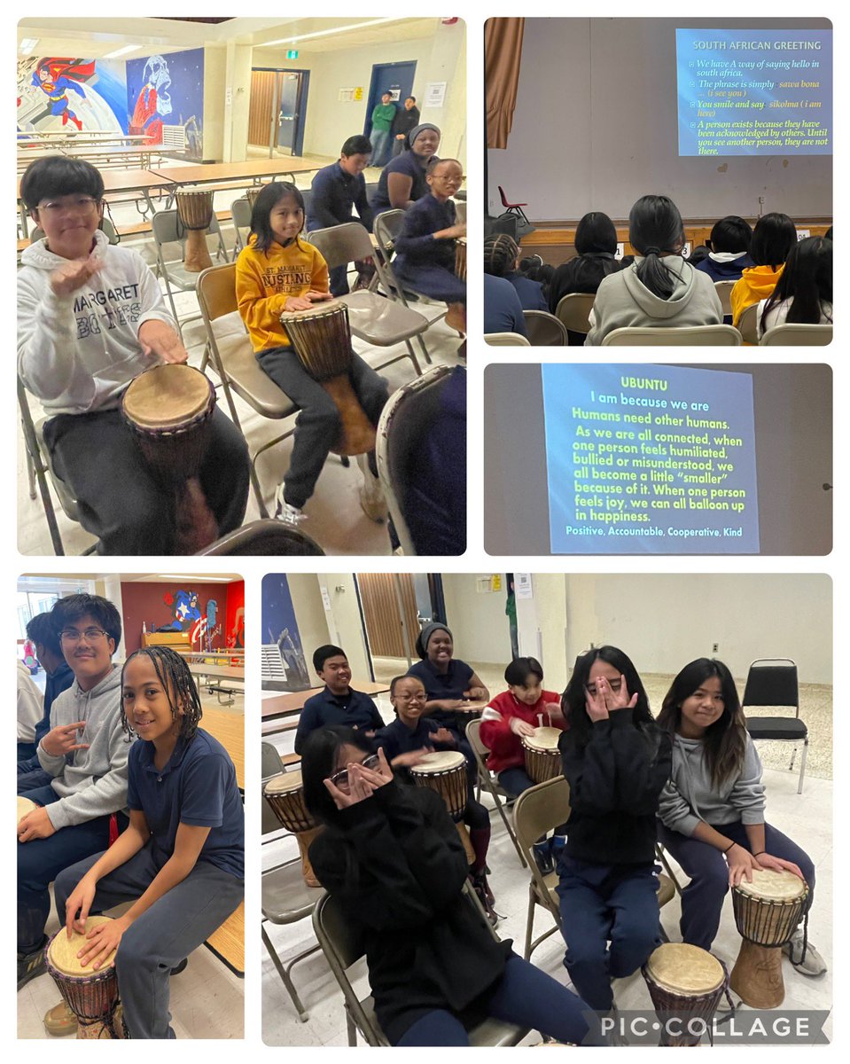 jasminecanaria's tweet photo. Snapshots from this week ✌🏽 #Grade5and6memories  #ubunto @StmargaretTcdsb https://t.co/AwLRXJWgI2