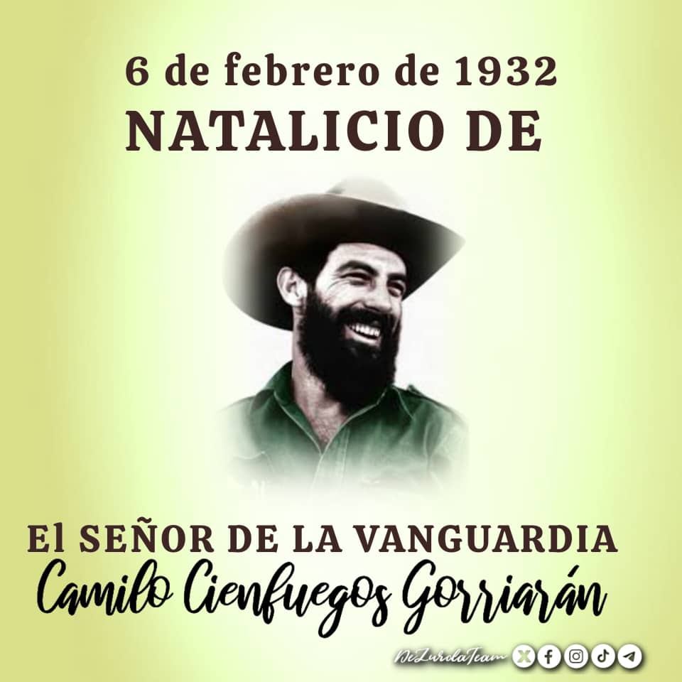 CanalCaribeCuba's tweet photo. #Cuba🇨🇺 #CamiloCienfuegos "Me cabe el orgullo de haberlo descubierto como guerrillero"

#CheGuevara 
#CamiloVive 
#CamiloEsPueblo https://t.co/ha4WwuAoZ7
