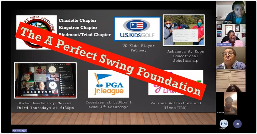 Thank you to all of the parents in attendance for tonight's parents' interest meeting! Registration is now open for the 2024 season. aperfectswing.net 
#aperfectswing #charlottegolf #clt #fairwaysforall #growingthegame #lpgateachers #golf #golfinstruction #makegolfyourthing